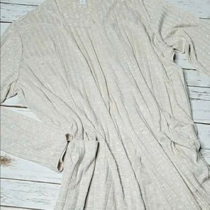 Lularoe Sarah cardigan solid cream size M